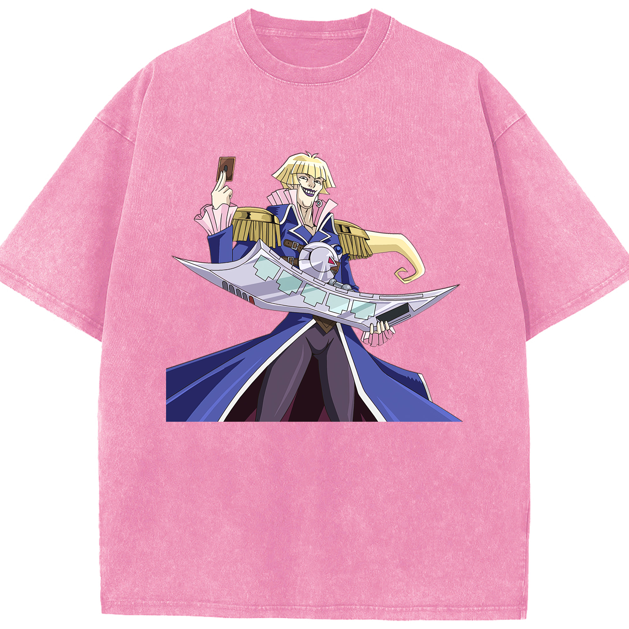 （画像用） 遊☆戯☆王 Yu-Gi-Oh! 綿100% ヴィンテージ風 半袖Tシャツ（フロントプリント）